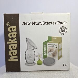Haakaa Nursing New Mum Starter Pack BPA Free 1 ***Set See Box Damage*** New